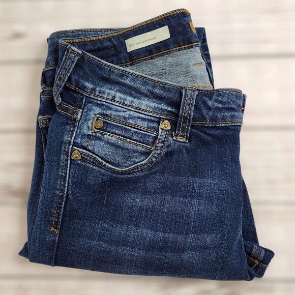Kut From The Kloth Women's 6 Mia Toothpick Dark Wash Denim Jeans - Picture 1 of 10
